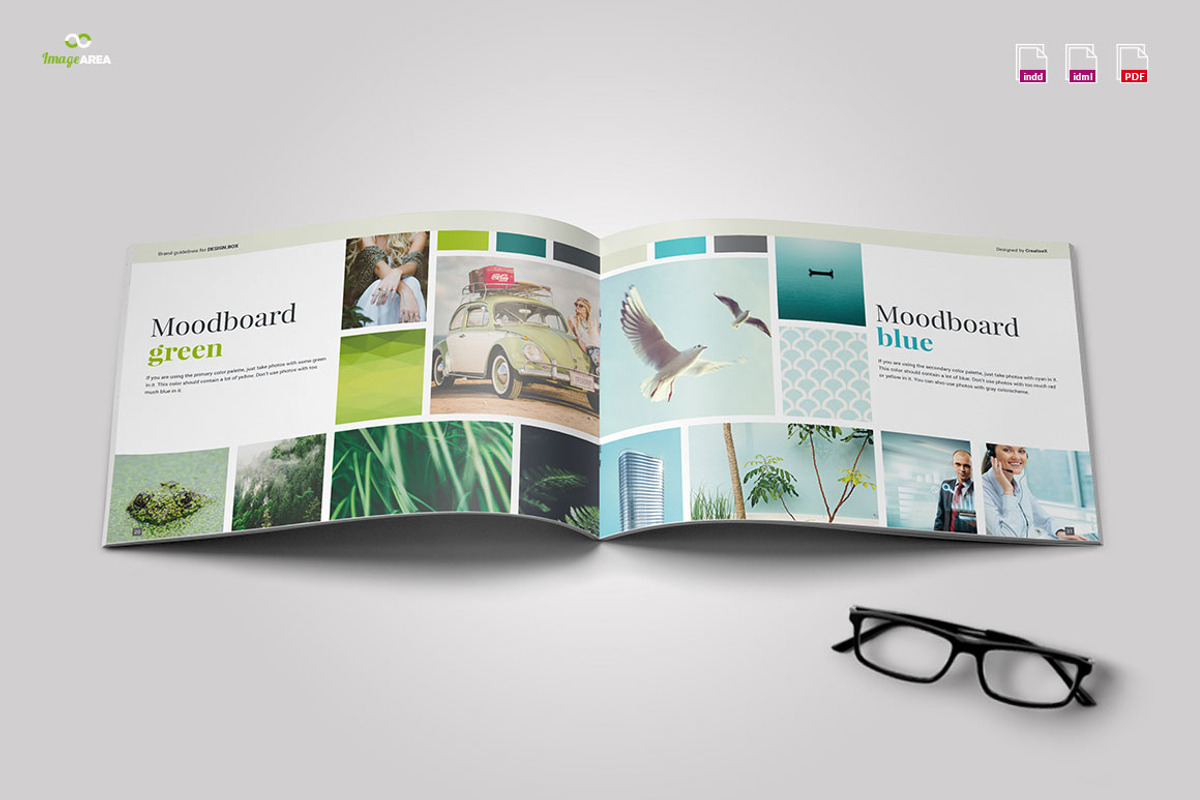 Landscape Brand Book, a Brochure Template by Imagination Area (Photo 6 of 13)