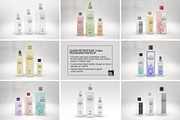 Clear Squared PET 3Bottles Mockup, a Packaging Mockup by INCDesign (Thumbnail 3 of 10)