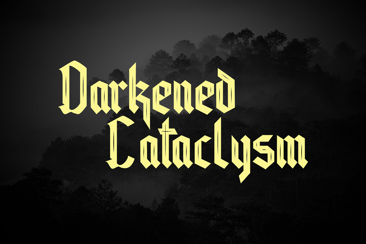 Lightbound - Blackletter Kufic Font, a Blackletter Font by Flawless And Co (Photo 2 of 11)