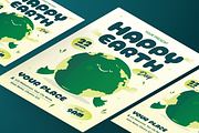 Happy Earth Day Flyer Set, a Flyer Template by Annora Studio (Thumbnail 3 of 6)