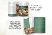 Green Recipe Pages Canva Template, a Poster Template by Digital By Nikoleta (Thumbnail 4 of 9)
