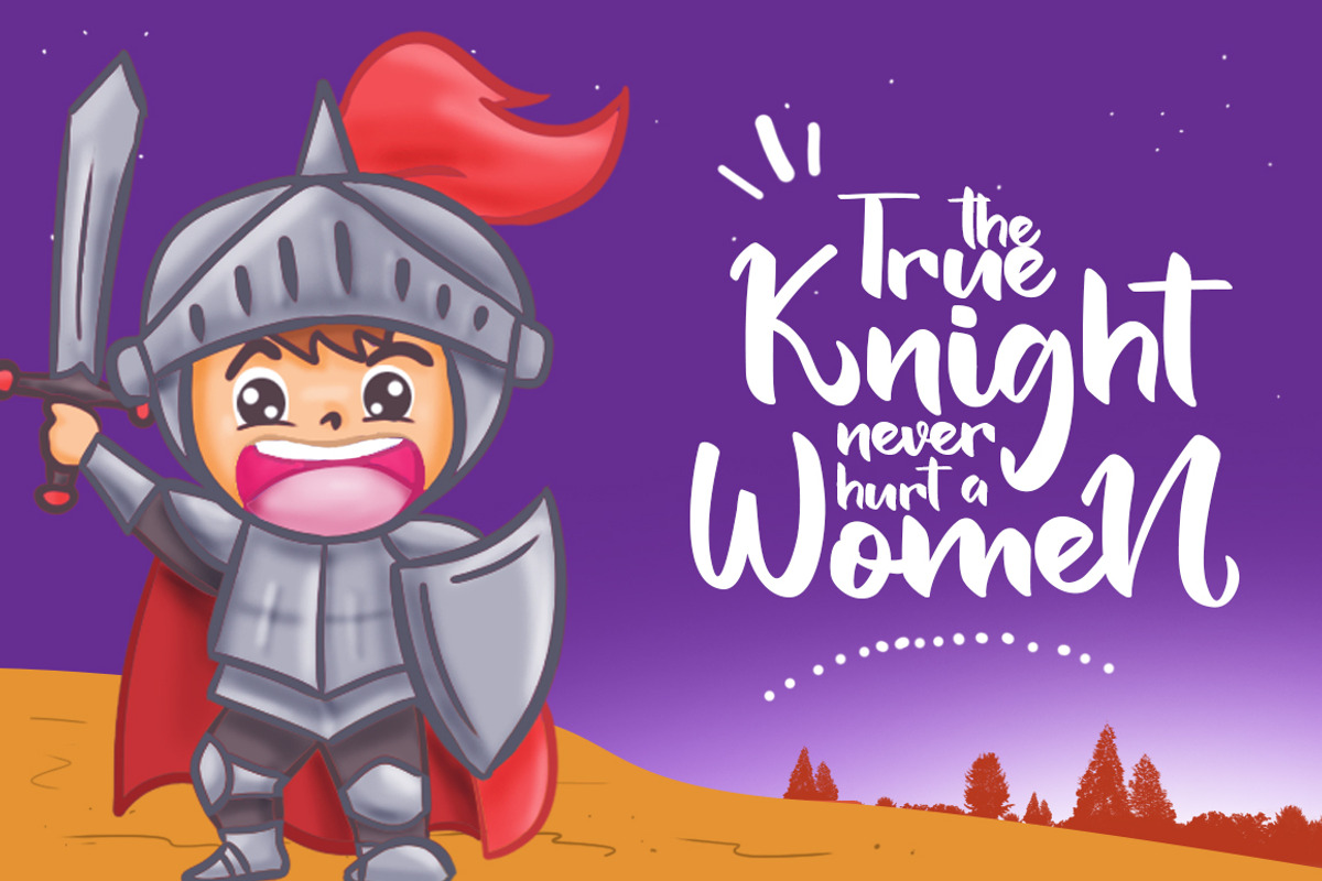 The Fables Knight Font preview 2