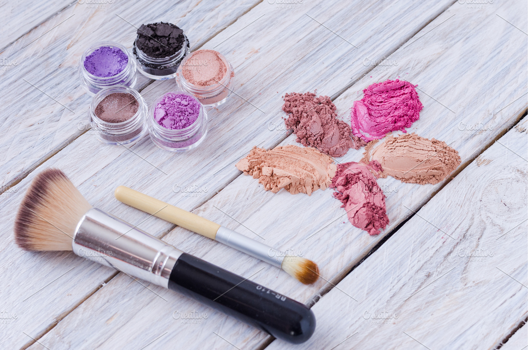Beauty composition made from mineral, a Beauty & Fashion Photo by Stockphoto by vzwer