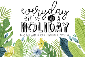 Font Trio - HITS (Holiday Package)