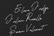 CS Sonya Pixel, a Script Font by Craft Supply Co. (Thumbnail 4 of 8)
