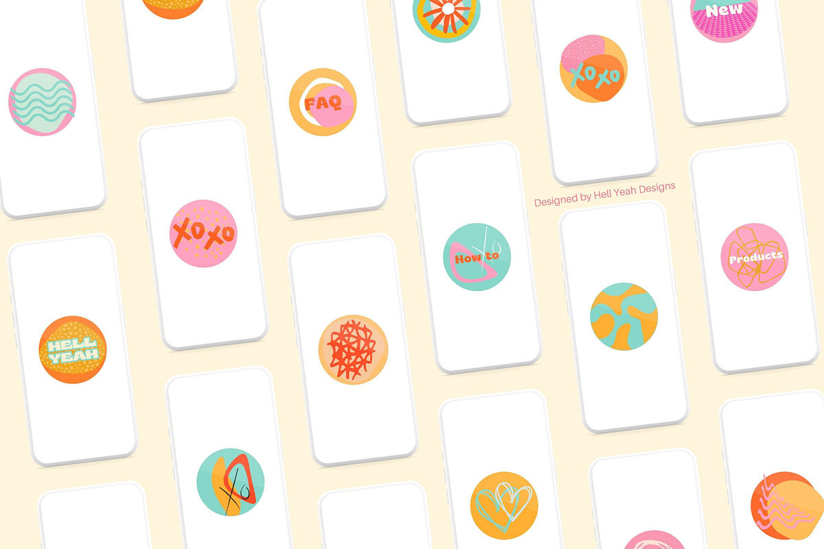 Bold Retro Branding Starter Kit, a Branding & Logo Template by Hell Yeah Designs (Photo 15 of 22)