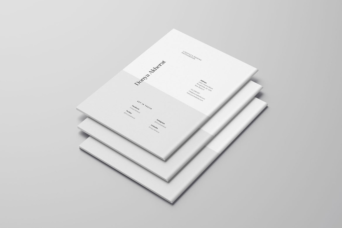 A5 Pricing Guide Template, a Brochure Template by Meenom Templates (Photo 14 of 15)