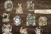 Shabby Chic Floral Junk Journal Kit, a Decorative Illustration by Print Haven Mochi Vintage (Thumbnail 7 of 8)