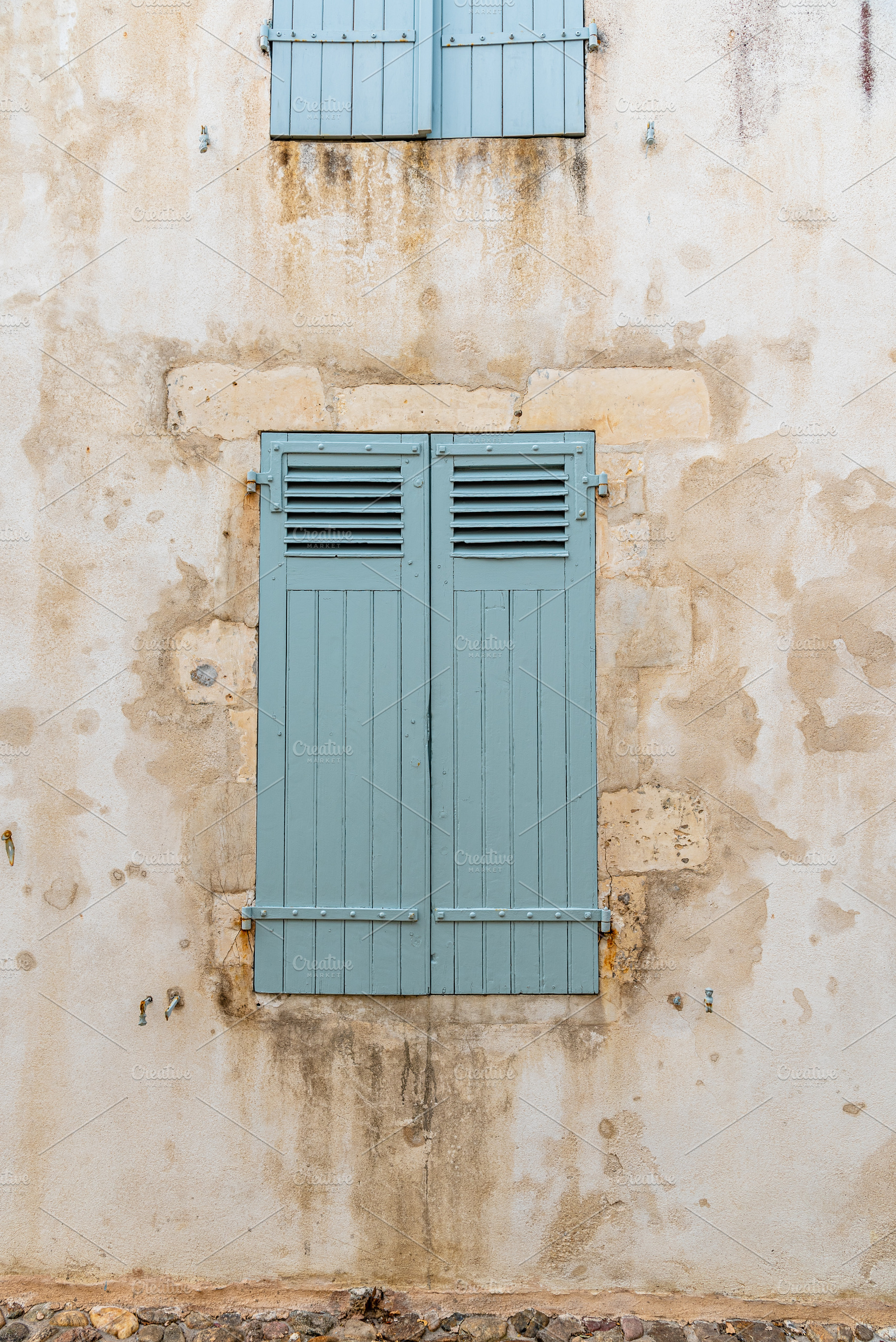 Window with green painted shutter featuring re, aged, and ancient, an Architecture Photo by Architect´s eye