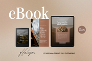 H A L C Y O N | eBook Canva Template, a Templates & Theme by Hayes Edit Studio (Thumbnail 1 of 14)