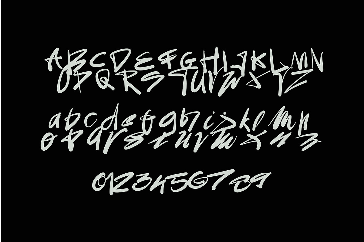 Introvert Graffity Font, a Blackletter Font by WAP (Photo 5 of 5)