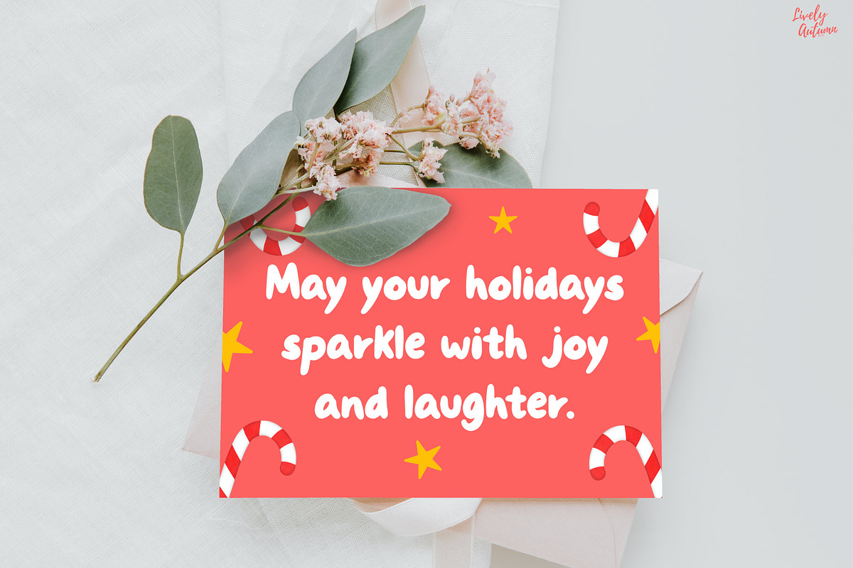 ChristmasMemories | Handwriting font, a Handwritten Font by LivelyAutumn11.11 (Photo 5 of 5)