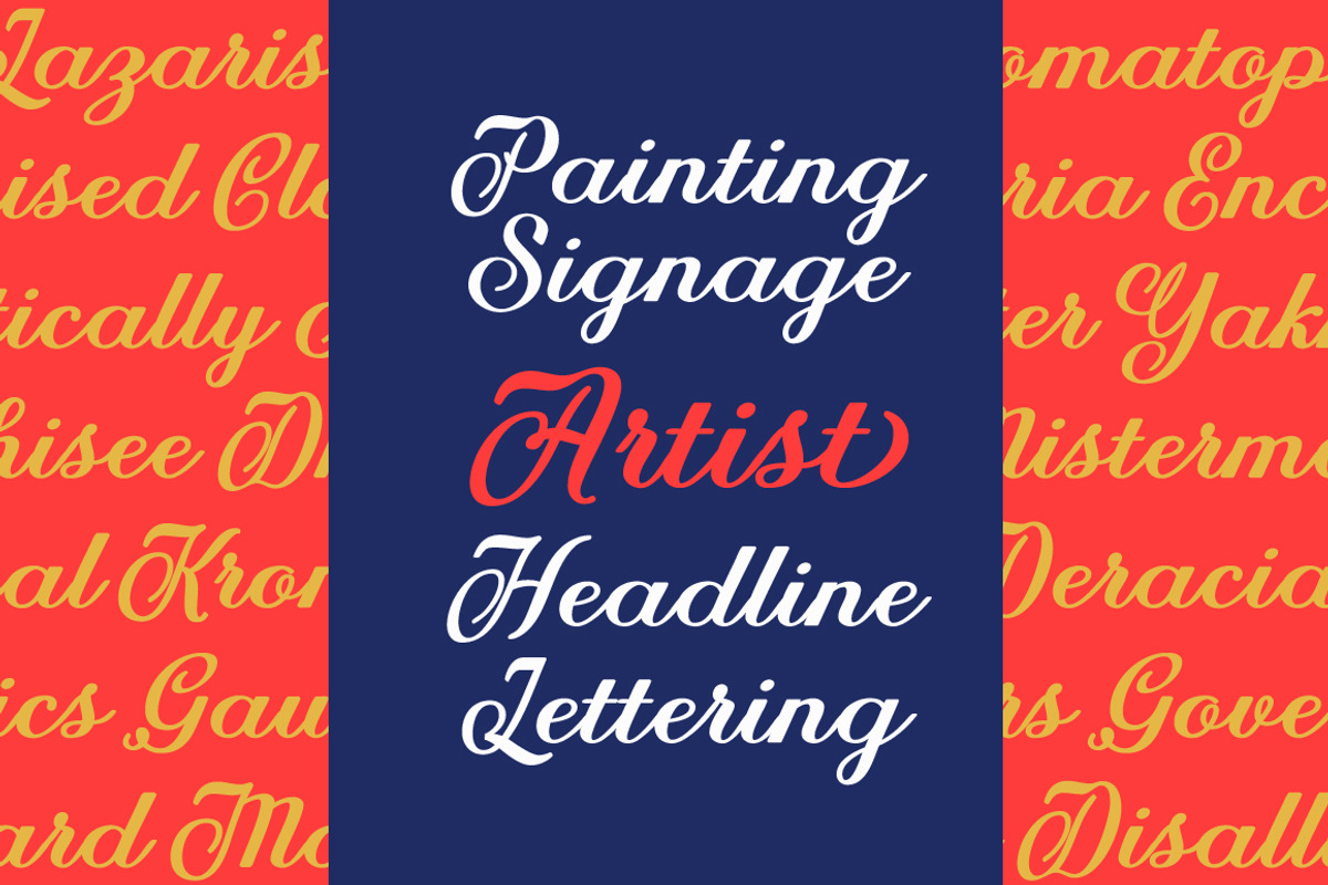 Achelan Script, a Script Font by Solidtype (Photo 3 of 7)