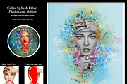 Color Splash Effect Photoshop Action, an Action Add-On by Studio Retouch (Thumbnail 1 of 12)