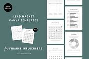 Finance Influencer | Canva Templates, a Marketing Template by So The Theory Goes (Thumbnail 1 of 2)