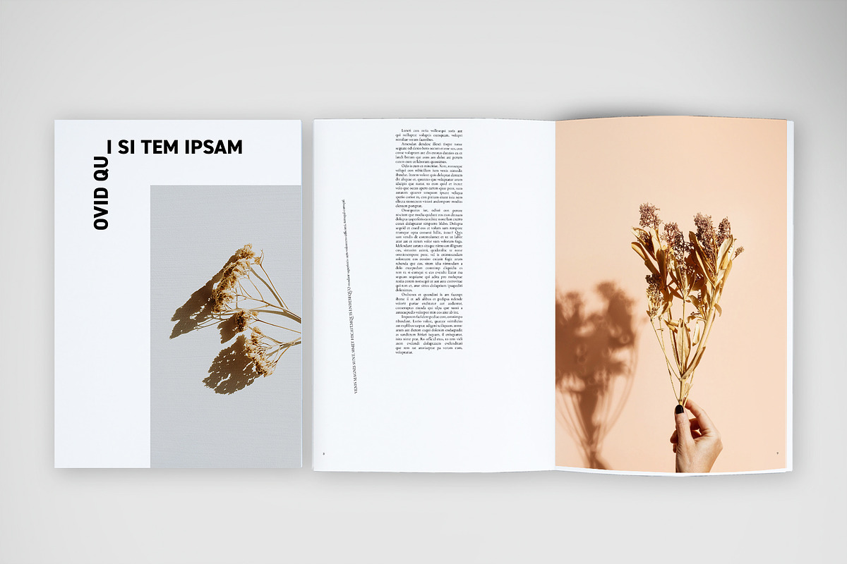 Modern Brochure with Free Text preview 5