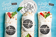 Lush Blue Textured Brush Script Font, a Script Font by Pink Coffie (Thumbnail 2 of 11)
