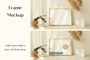 Boho Frame Mockup