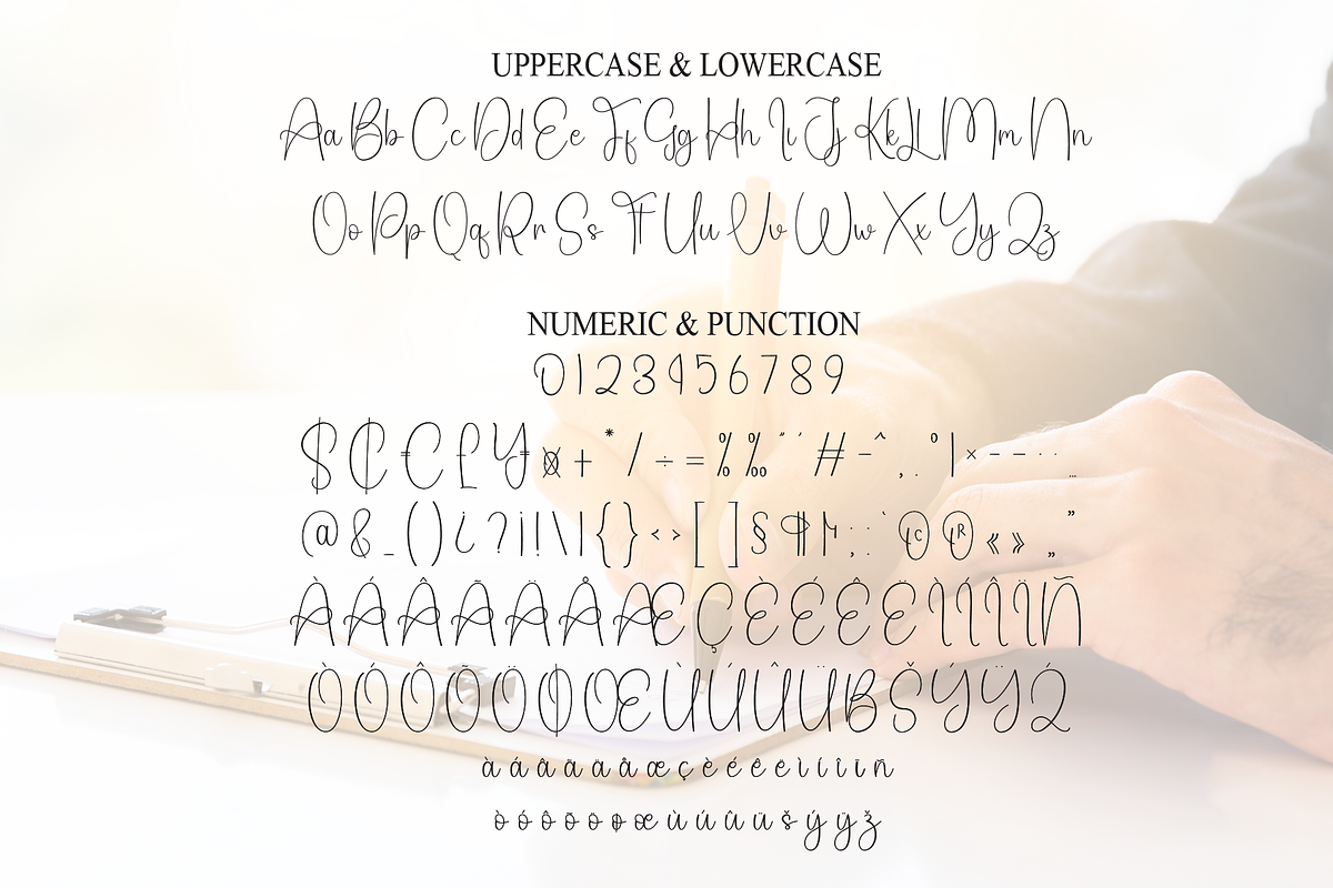 Basthian Signature | Script Font, a Handwritten Font by Scratchones (Photo 7 of 8)