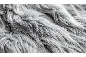 Soft grey fur texture representing, a Background Photo by Igor Tichonow