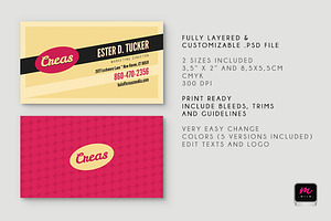 Clean Business Card Template 05