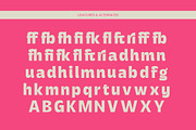 Hungin Modern Bold Sans Serif, a Sans Serif Font by timelesstype.co (Thumbnail 19 of 20)