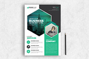 Corporate Business Flyer Template, a Flyer Template by GraphicsBurg (Thumbnail 3 of 4)