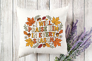 Preppy Autumn Thanksgiving PNG, a Seasonal Illustration by Designking (Thumbnail 4 of 4)