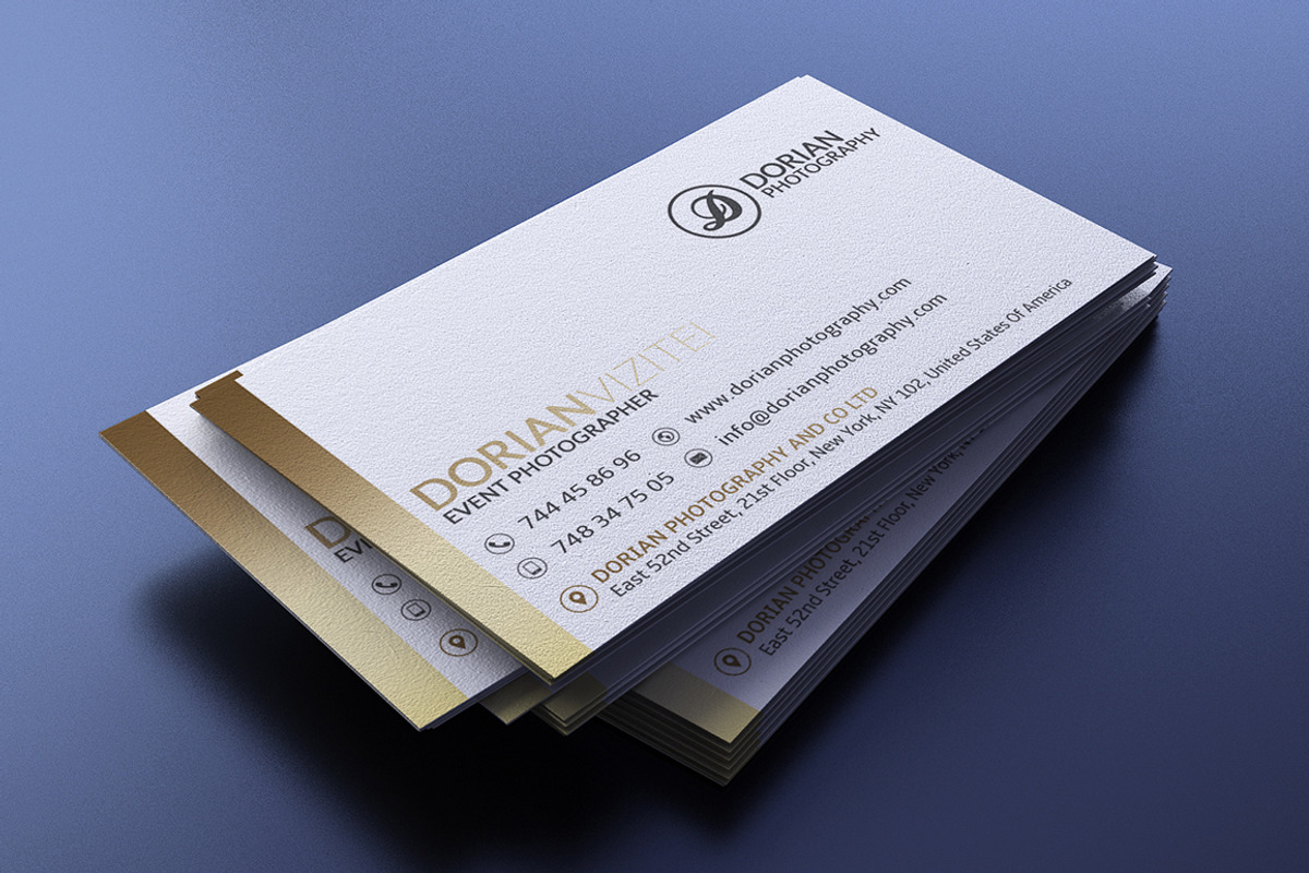 Elegant Business Card, a Business Card Template by Marvel (Photo 4 of 4)