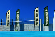 Pickleball Court Pole Flag Mockup, an Advertising Mockup by herutage (Thumbnail 4 of 4)