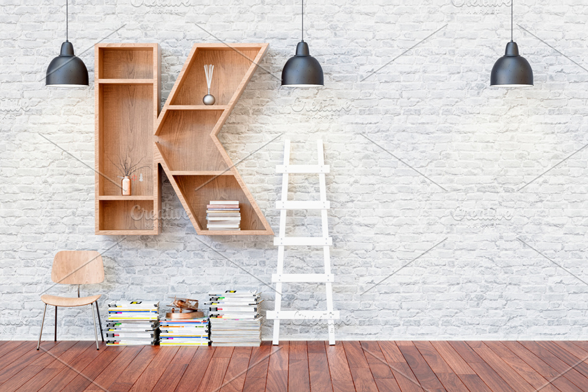 Bookshelf stock photo containing chair and decoration, a School & Education Photo by DigitalPen (Photo 1 of 2)
