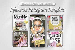 Social Media Influencer Templates
