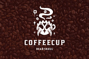 Devil Coffee Mug Logo Template, a Branding & Logo Template by vectorwithin (Thumbnail 3 of 3)
