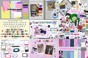 COLLAGE BUNDLE Mixed-Media Scrapbook, an Object Graphic by alenaganzhela (Thumbnail 4 of 11)