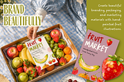 +32 Hand-Painted Fruit Collection, a Food Illustration by The Journey Atelier (Thumbnail 7 of 19)
