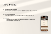 Aesthetic Link in Bio Website Canva, a Landing Page Template by batang (Thumbnail 4 of 5)