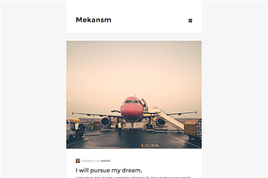 Mekansm - Minimalist Ghost Theme