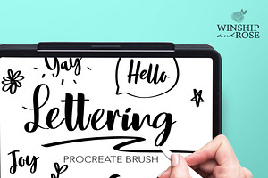 Procreate Ipad Brush For Lettering