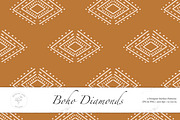 Boho Diamonds Surface Pattern, a Pattern Graphic by Quinn Lane Designs (Thumbnail 1 of 5)
