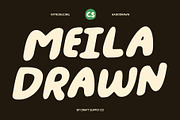 CS Meila Drawn, a Sans Serif Font by Craft Supply Co. (Thumbnail 1 of 8)