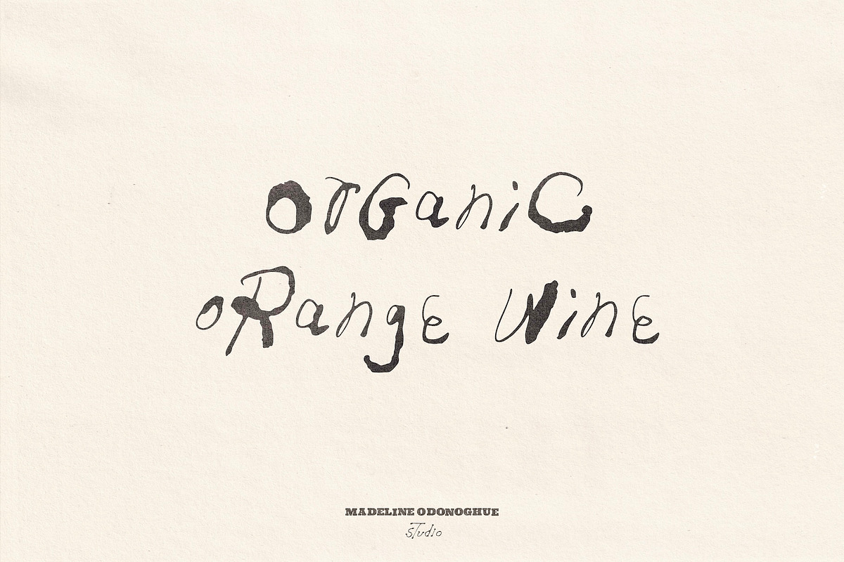 Liberte Hand Painted Font, a Handwritten Font by Madeline ODonoghue Design (Photo 10 of 11)