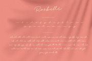 Rosbellé, a Script Font by ARSAVISUAL (Thumbnail 12 of 13)