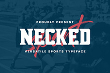 Necked - Versatile Sport Typeface