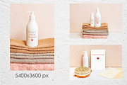 Cosmetic bottle mock-up set, a Product Mockup by Antikva17 (Thumbnail 5 of 6)