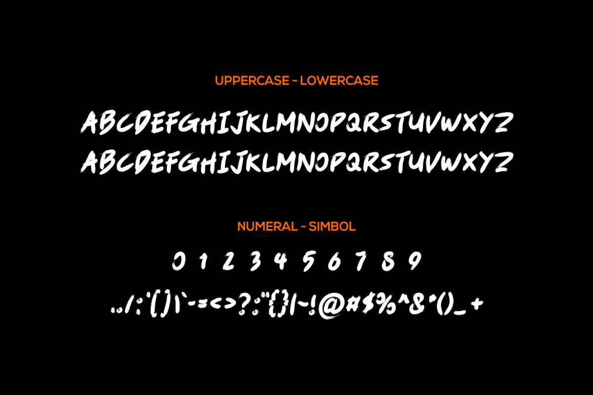Rhomantic Halloween font, a Handwritten Font by brahamb_design (Photo 4 of 5)