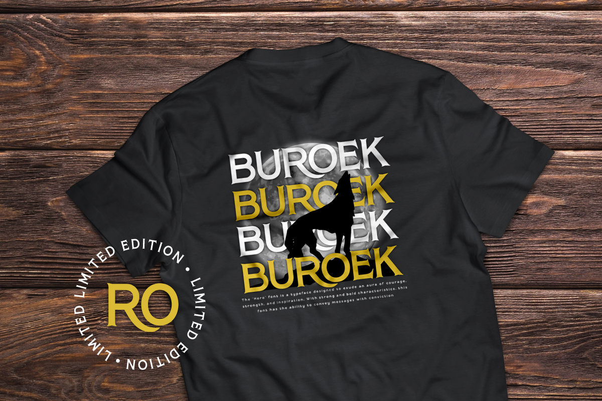 Buroek | Display Hero Font, a Serif Font by twinstd (Photo 7 of 13)