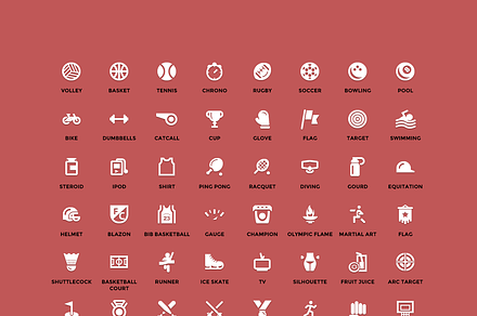80 Sport Icons