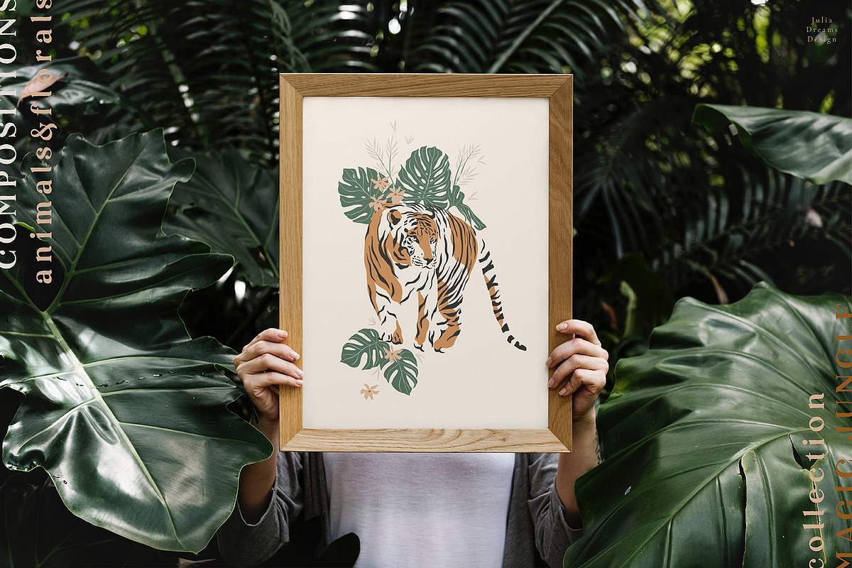 Magic Jungle Collection, an Animal Illustration by Julia Dreams (Photo 5 of 11)