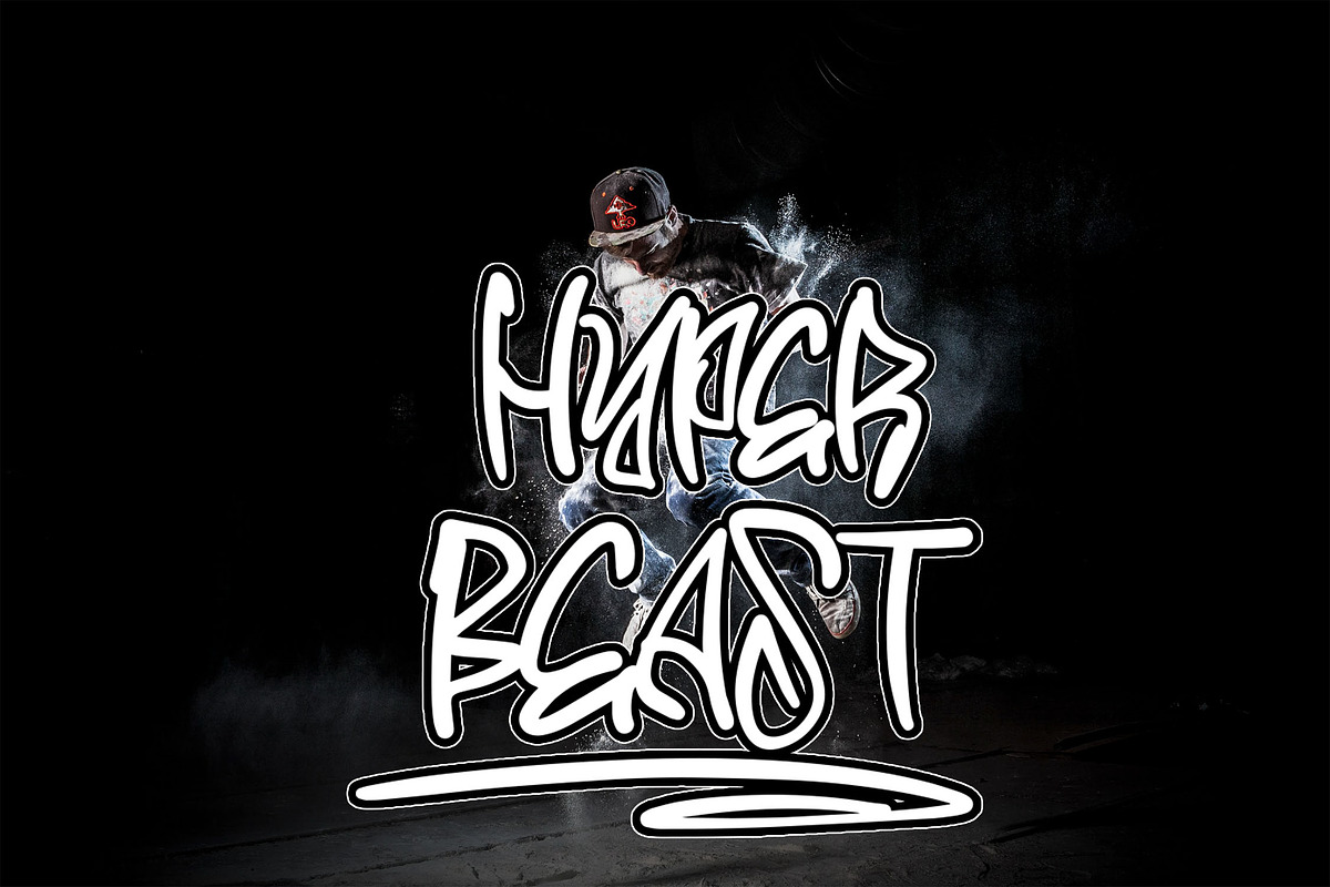 MULANO Graffiti Font, a Handwritten Font by NTC Graphic (Photo 7 of 9)