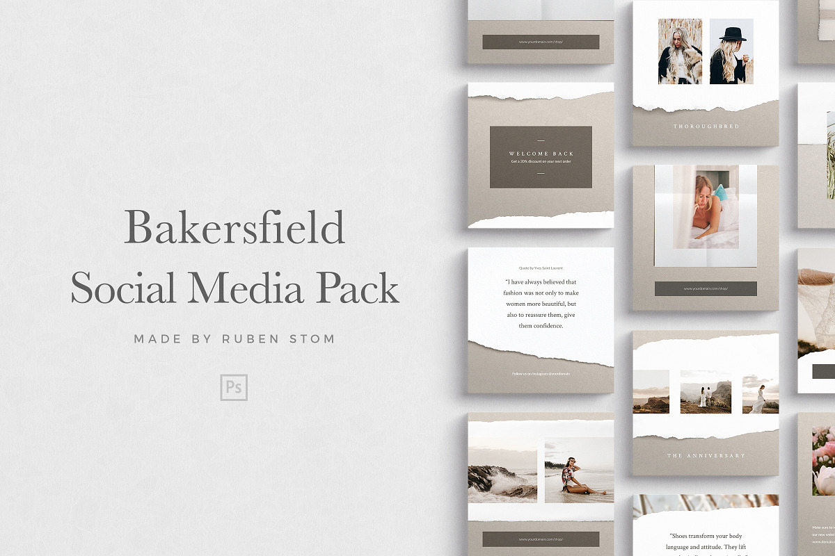 Social Media Bundle, a Social Media Template by Ruben Stom (Photo 19 of 54)